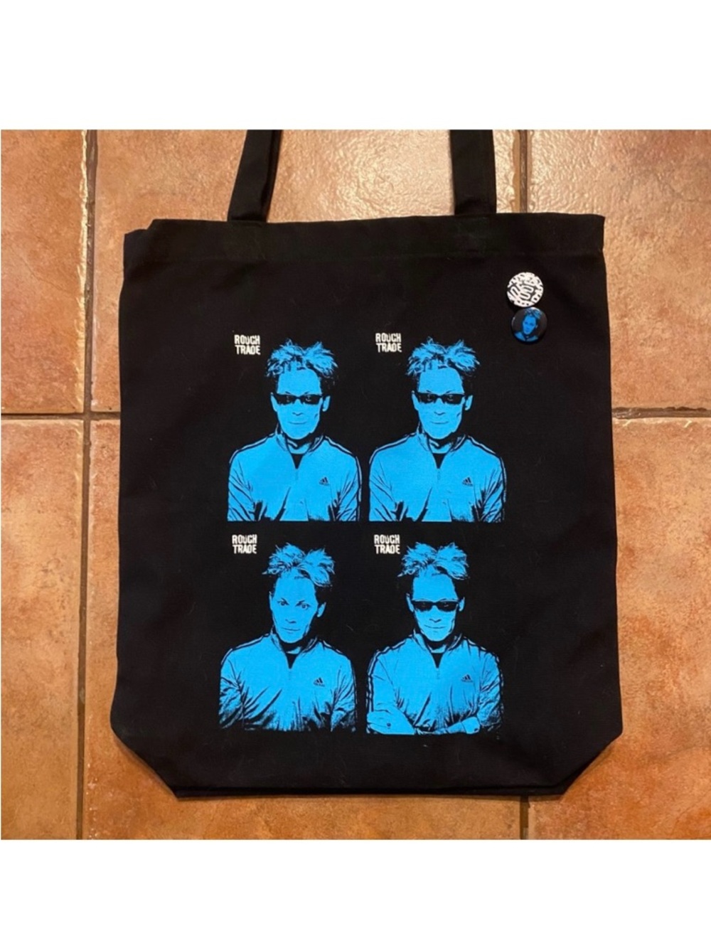 Jack White Rough Trade TMR Cotton Tote Bag‼️💙 RARE❣️